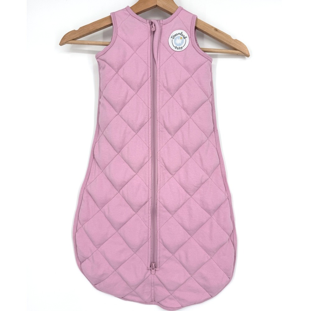 Dreamland Baby Quilted Weighted Sleep Sack Sz 0-6 Months 100% Cotton
